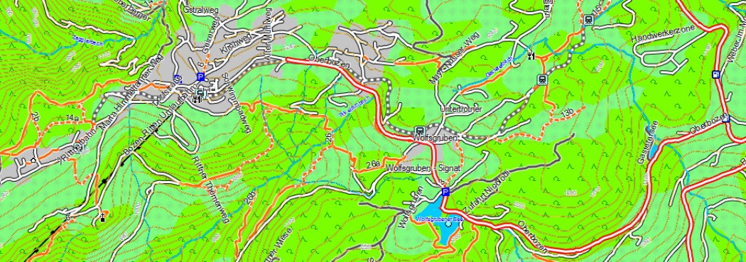 GPS Touren für Mountainbike am Ritten in Südtirol 
